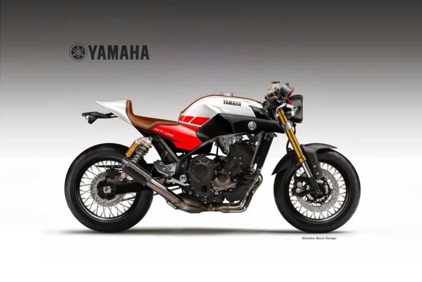 Yamaha MT 09 Cafe Racer