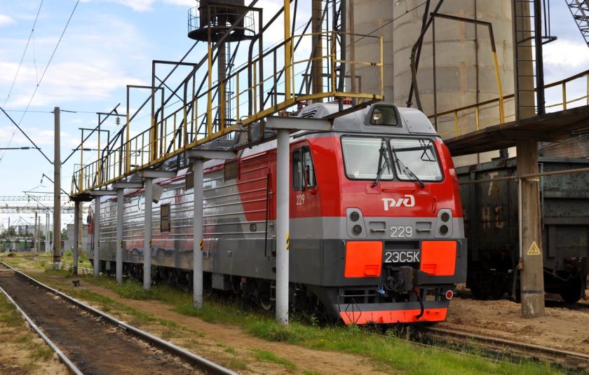 Локомотивное депо Кандалакша