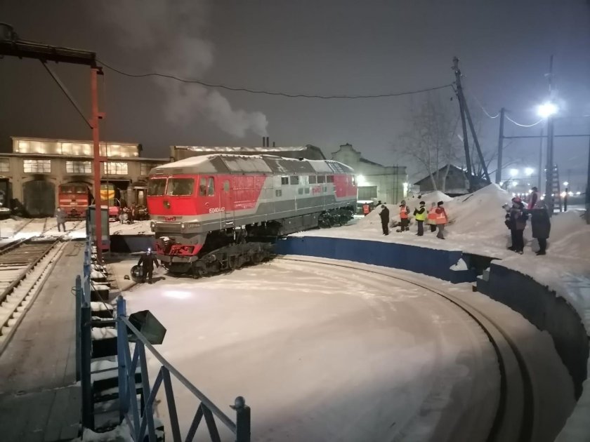 Локомотивное депо Оренбург