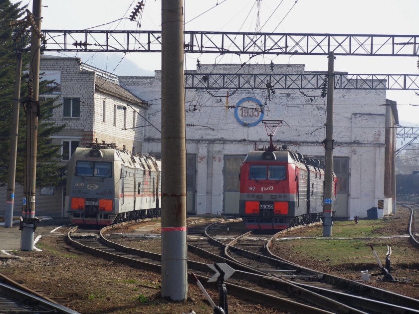 Локомотивное депо Смоляниново