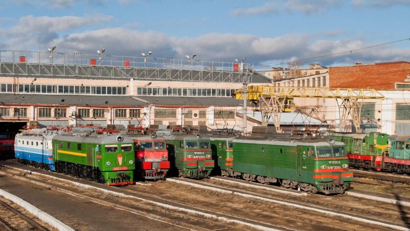 Локомотивное депо Орел