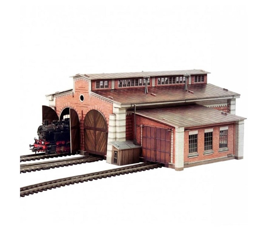 Умная бумага паровозное депо