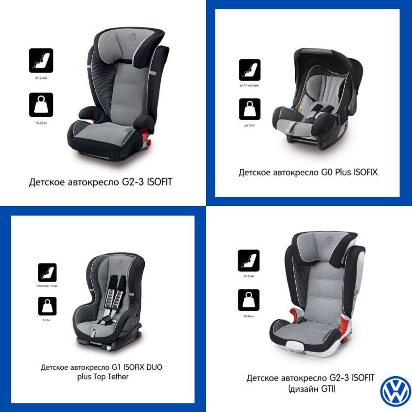 Детское автокресло Volkswagen