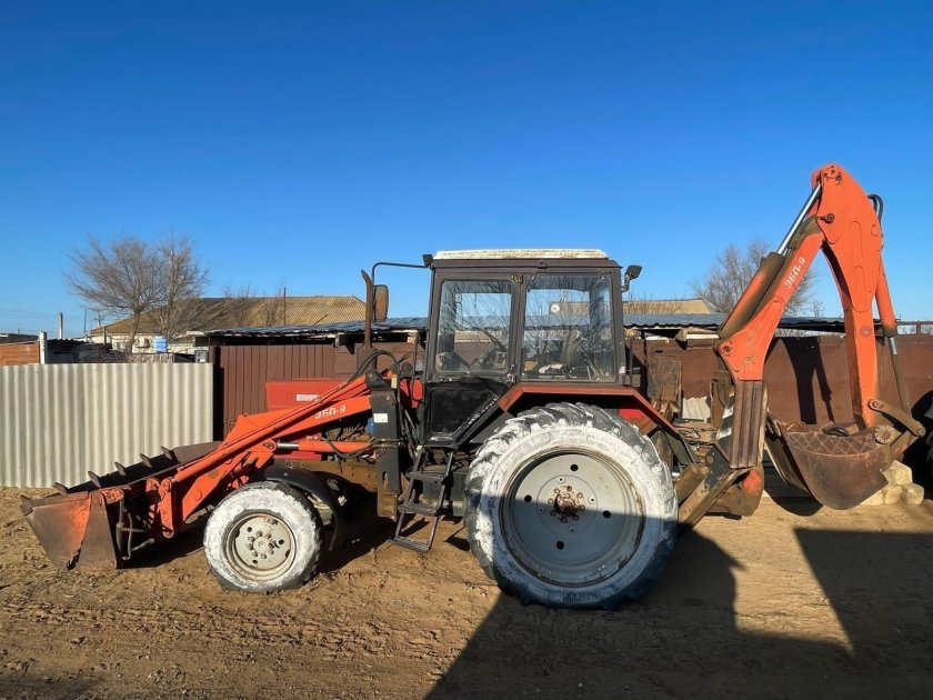 МТЗ 92п экскаватор погрузчик