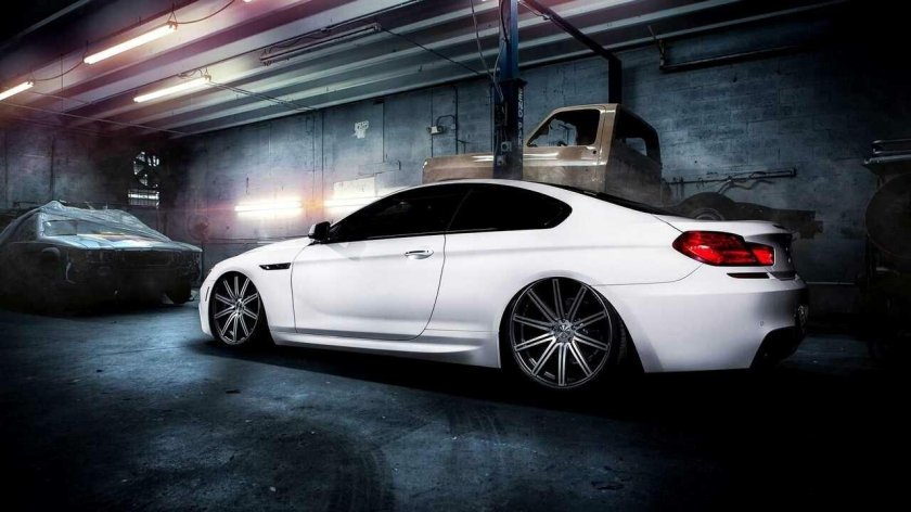 БМВ м6 белая