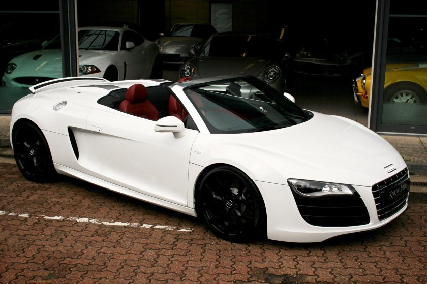 Ауди р8 белая