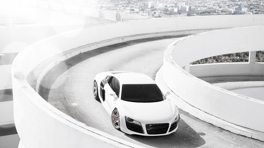 Audi r8 White