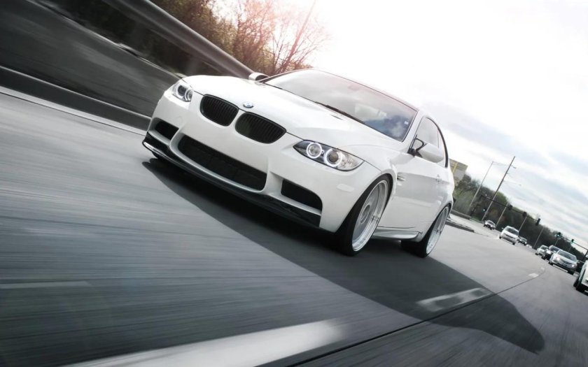 BMW m3 белая