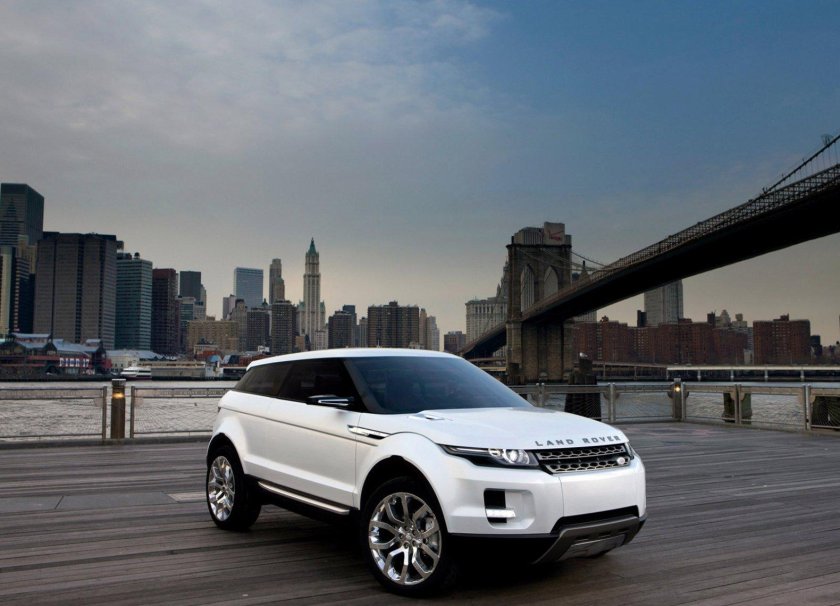 Машина Рендж Ровер новый