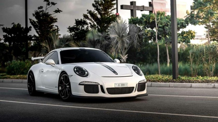 Porsche 911 gt3 White