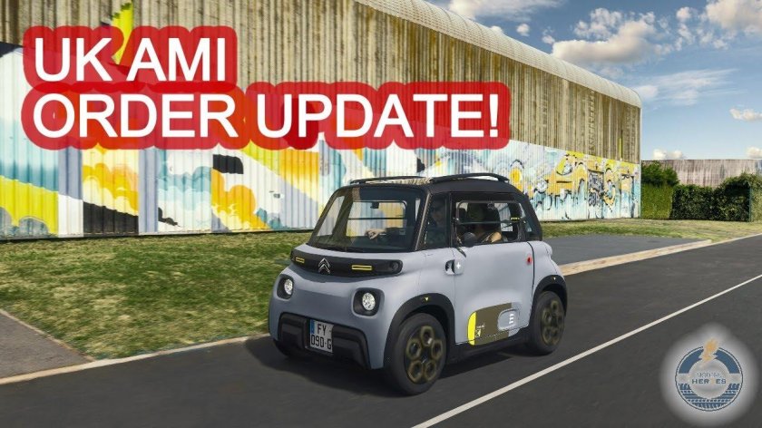 Citroen электромобиль Ami