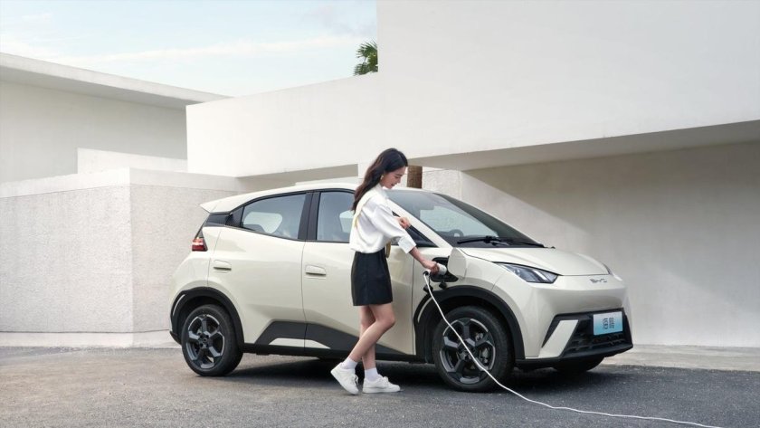 Китайская электромобиль