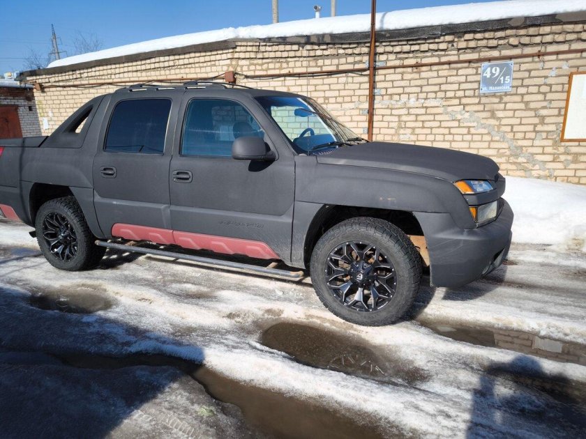 Chevrolet avalanche 2002