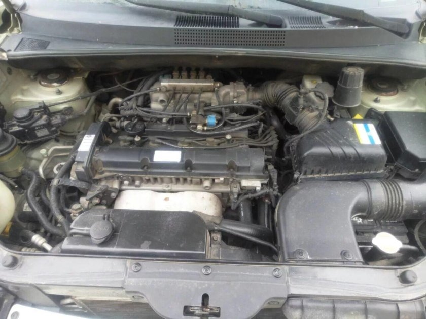 Hyundai Tucson 2008 двигатель 2.0