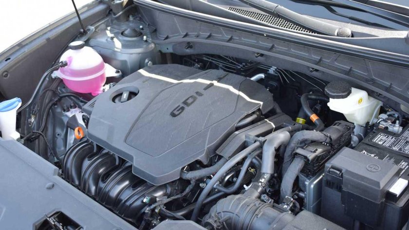 Tucson 2022 двигатель