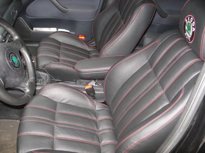 Skoda Octavia Tour кожаный салон