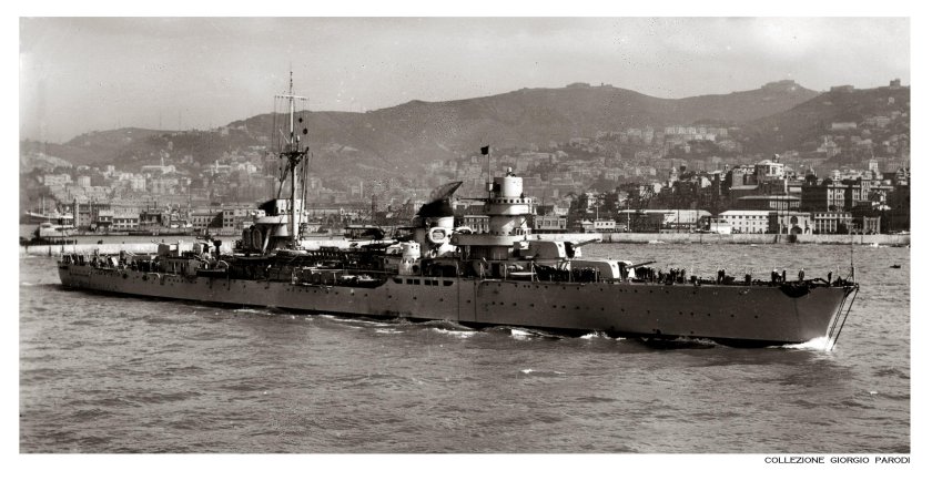 Крейсер Duca d Aosta 1:700