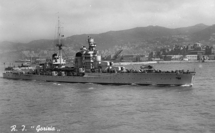 Итальянский крейсер Гориция