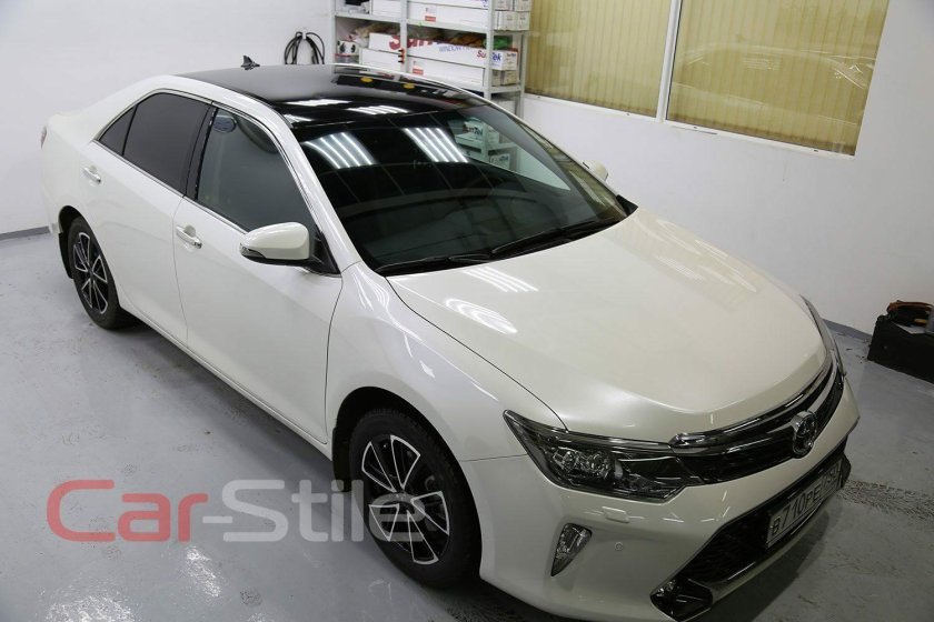 Тойота камри 55 белая