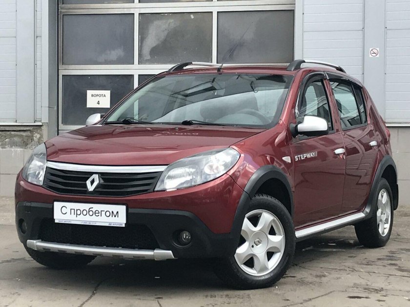 Кориандр цвет на машине Рено Сандеро