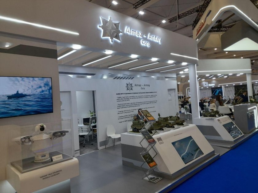 Выставочный стенд алмаз-антей