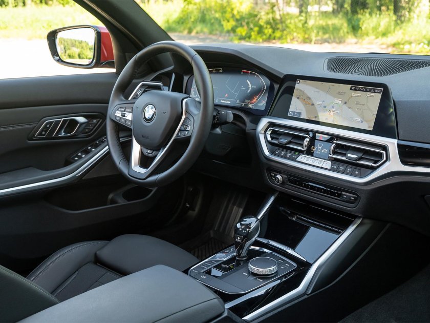 BMW 3 2019 салон