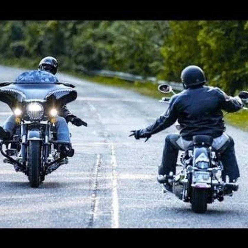 Мотоцикл байкер