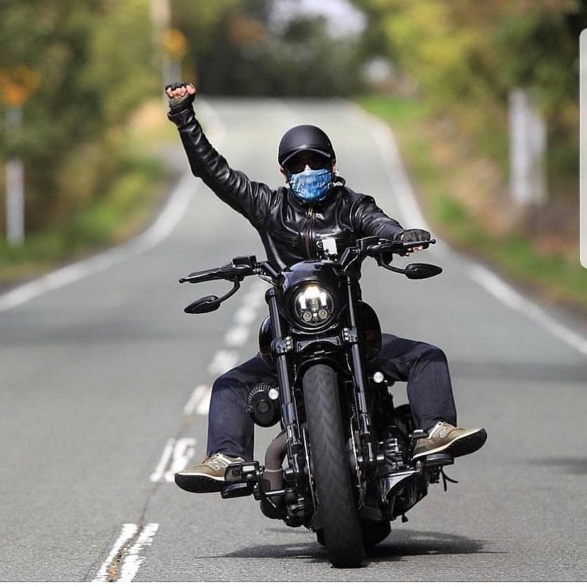 Байкерский мотоцикл