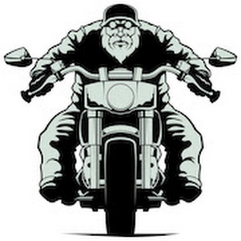 Байкер вектор