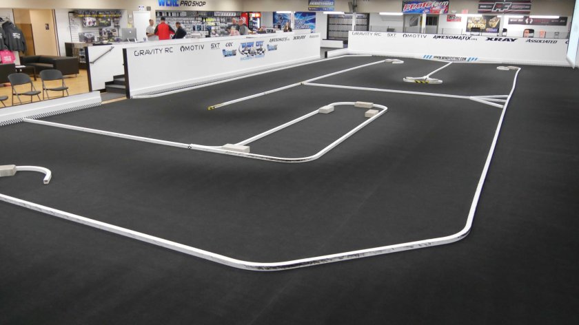 Трасса для радиоуправляемых машин