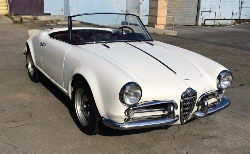 1958 Alfa Romeo Giulietta Spider