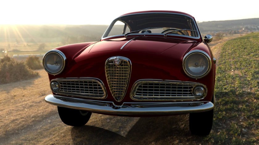 Alfa romeo giulietta sprint 1954