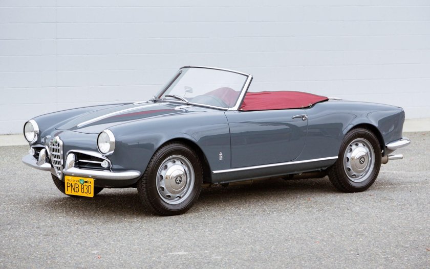 Alfa romeo giulietta spider 1962