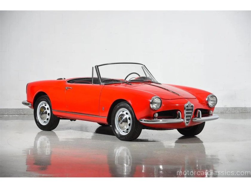 Alfa Romeo Giulietta Spider 1962