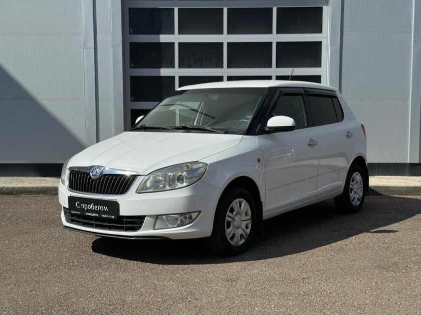 Skoda fabia ii рестайлинг