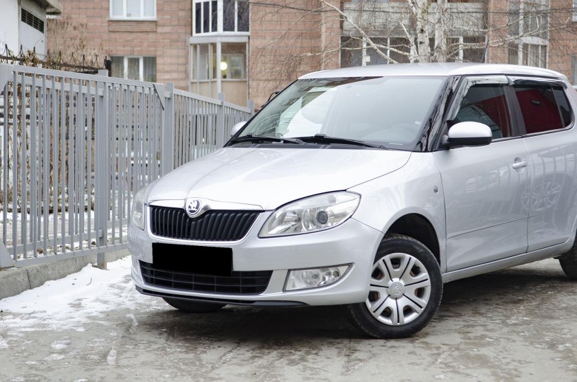 Шкода Фабия 2014 года