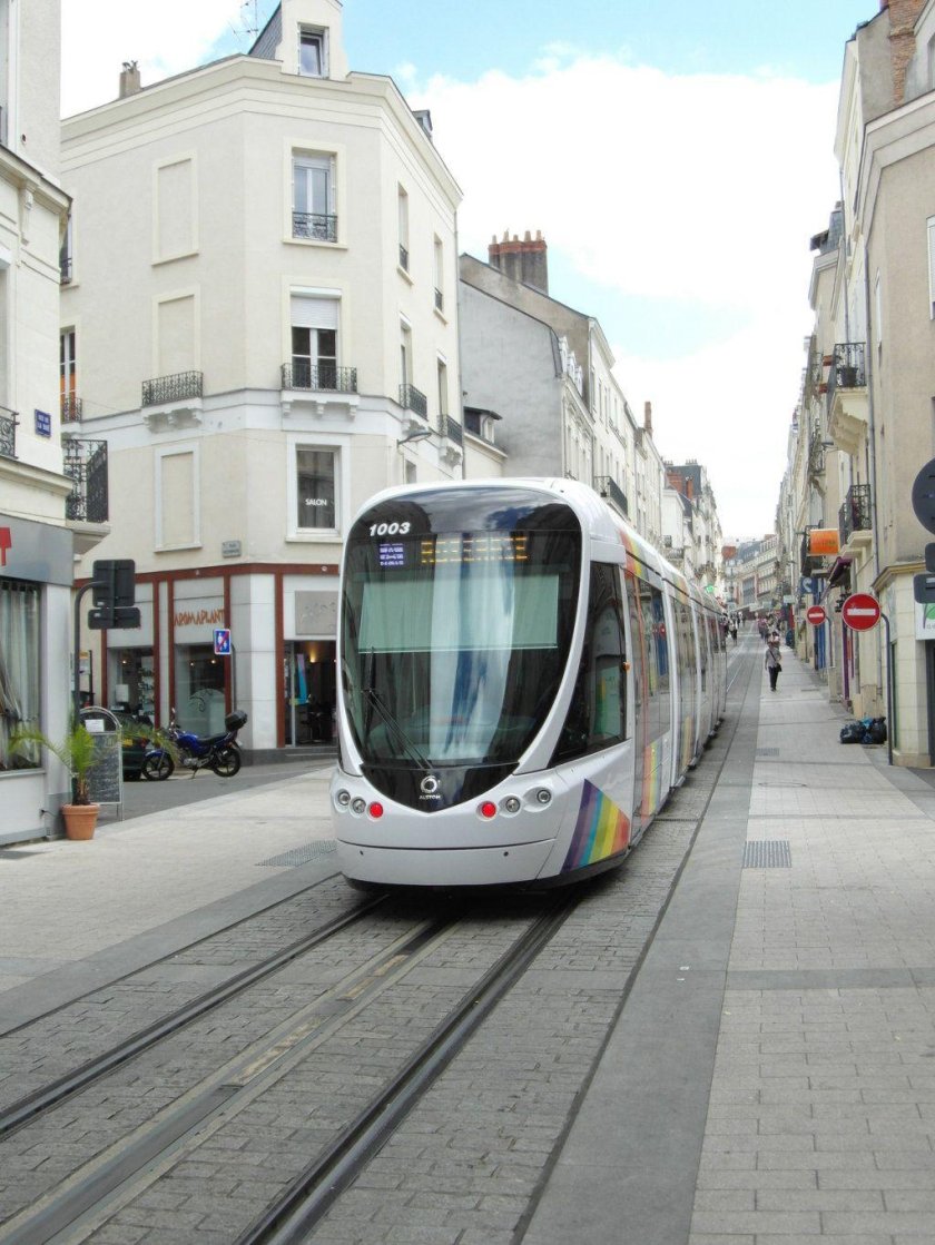 Грасс Франция трамвай