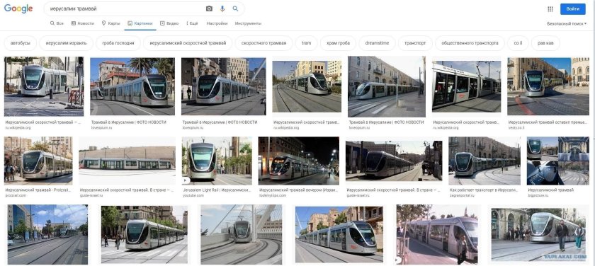 Скоростной трамвай иерусалим