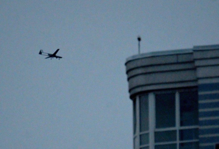 Дроны в небе