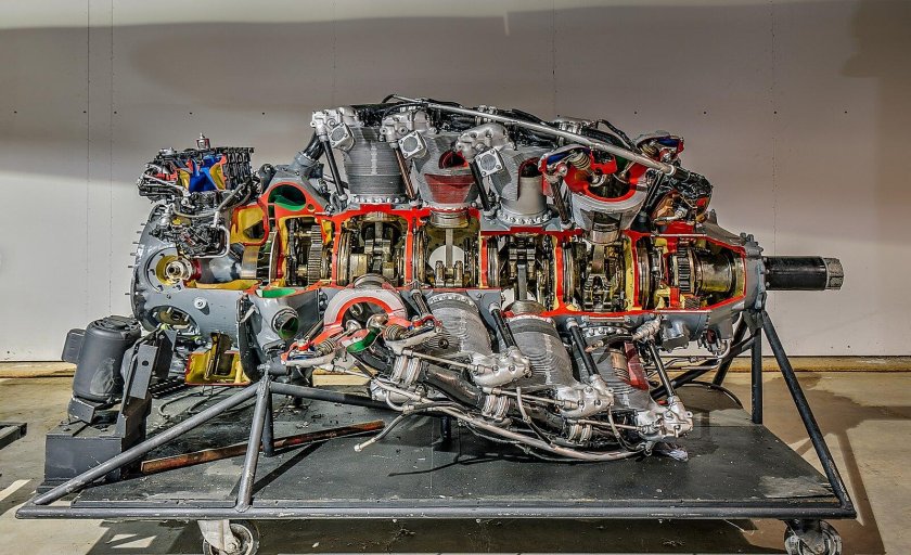 Двигатель Pratt Whitney r-4360