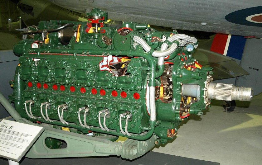 Napier Sabre двигатель
