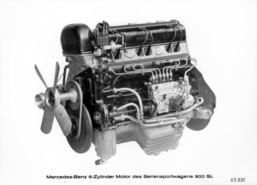 Mercedes 300sl engine