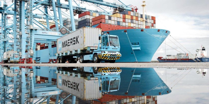 Морской контейнер Маерск