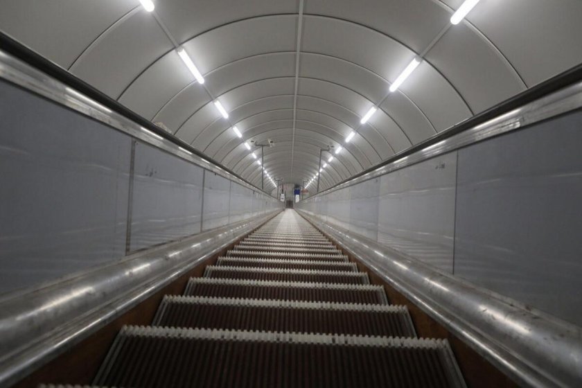 Метро Лиговский проспект эскалатор