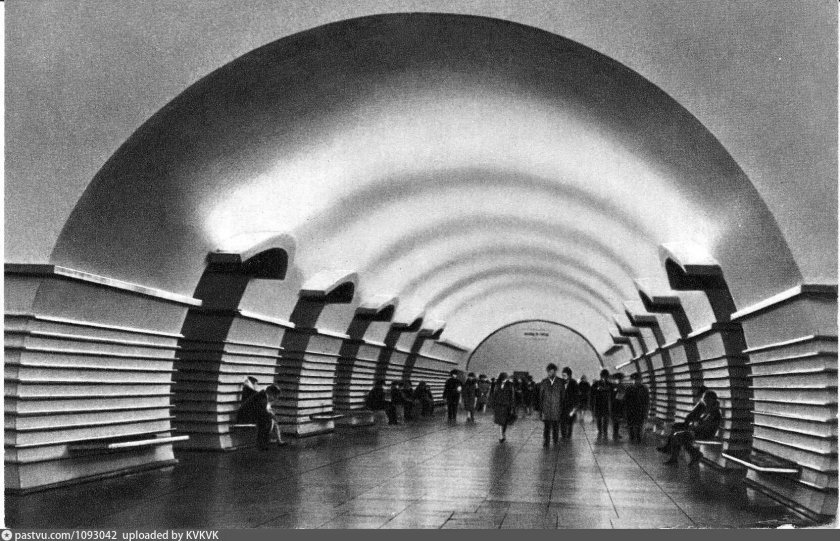 Метро Невский проспект 1963.