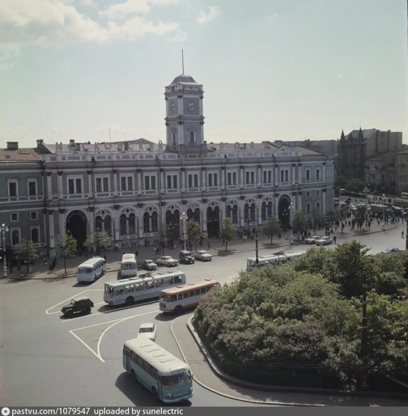 Площадь Восстания Московский вокзал СССР 1990