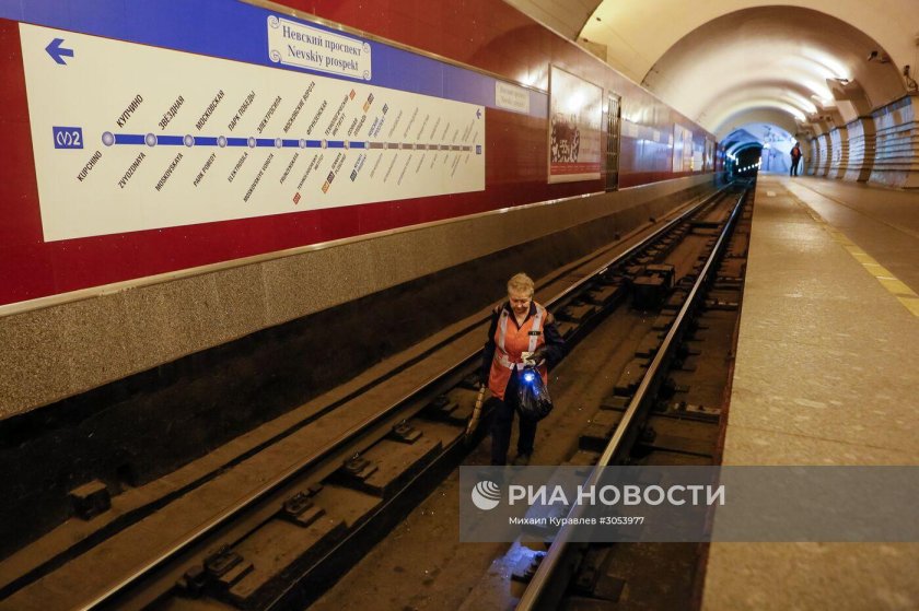 Санкт-Петербург станция метро Невский проспект