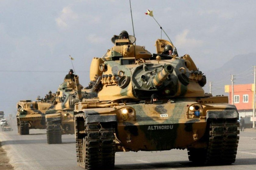 Танк м60 армии Турции