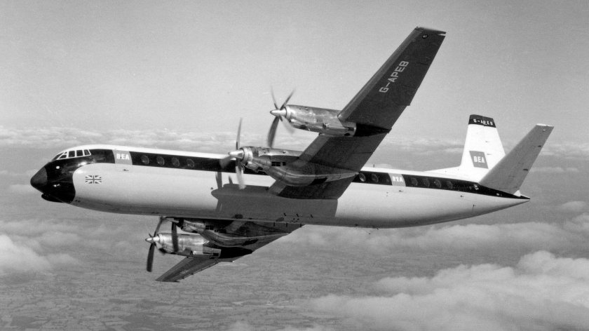 Виккерс Вэнгард самолет