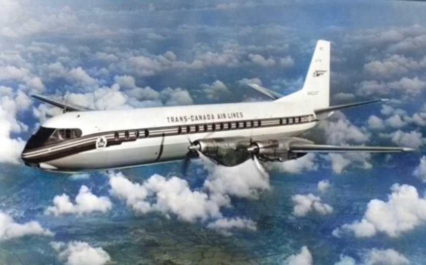 Vickers Vanguard airliner